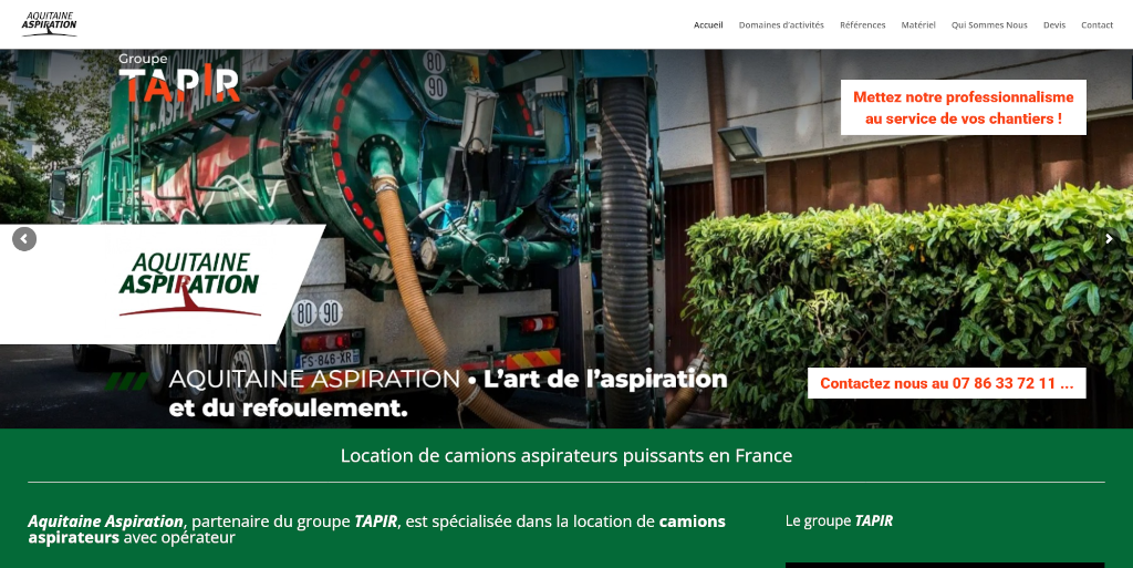 SITE AQUITAINE ASPIRATION
