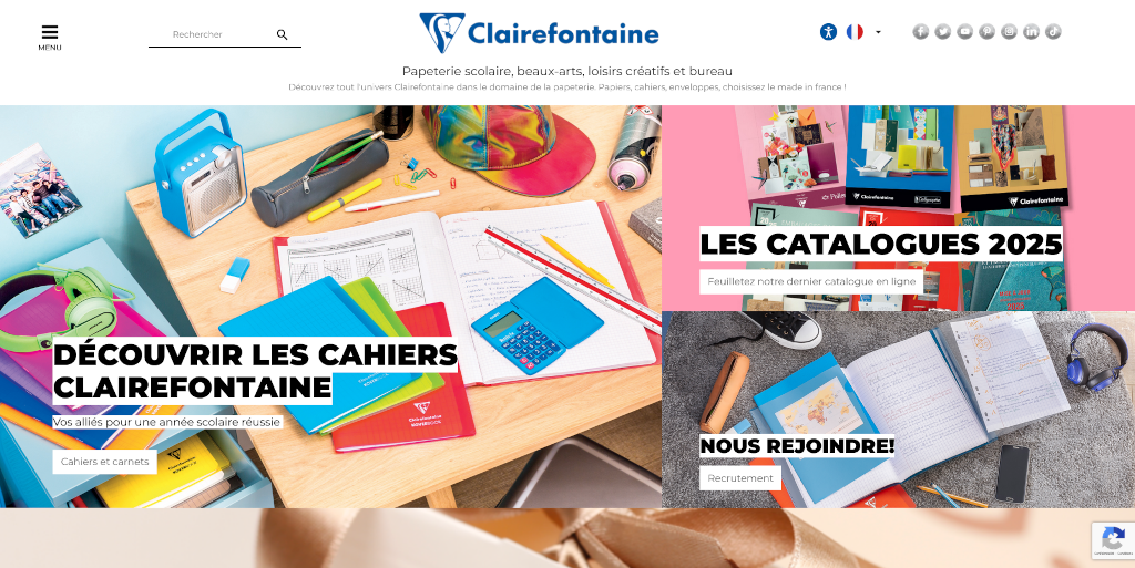 SITE CLAIREFONTAINE