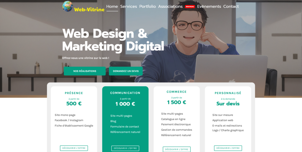 WEB VITRINE